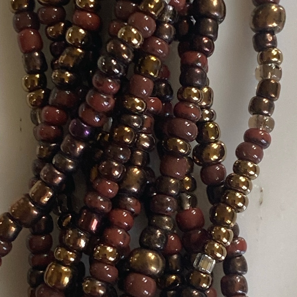Silpada Multistrand Beaded Necklace 18” inches - Picture 5 of 9